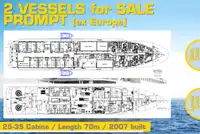 70m / Expedition Vessel (Conversion) for PROMPT Sale / #435F