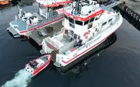 SAR RESQUE DNV +1A1 HSLC RO PATROL E0 TUG WITH MOB DOCK