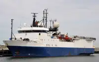 254' Seismic Survey Ship