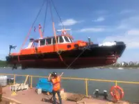 18M SURVEY/CREW BOAT FOR SALE