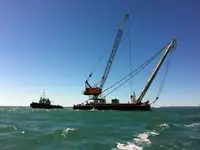 Sheer Leg Crane Barge